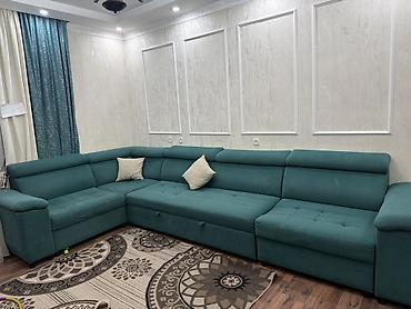 sofa: Угловой диван, C подушками — 1