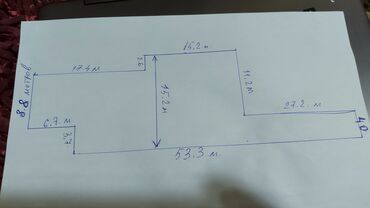 продаю место: Үйдүн жарымы, 60 кв. м, 3 бөлмө, Менчик ээси, Эски ремонт