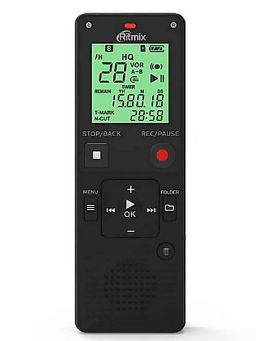 Ritmix RR-820 8GB Black Digital Voice Recorder 🟢 Rəsmi iş yeri olan lalafo.az -da Ritmix RR-820 8GB Black Digital Voice Recorder 🟢 Rəsmi iş yeri olan