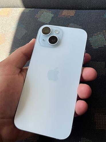 iphone tecili: IPhone 15, 128 GB, White Titanium, Barmaq izi, Face ID, Sənədlərlə — 7