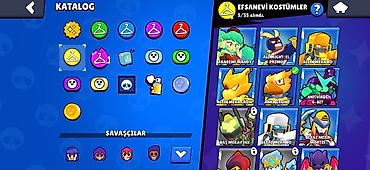 clash hesab satisi: Brawl Stars hesabı – yüksək səviyyəli kosmetika və resurslarla - — 2
