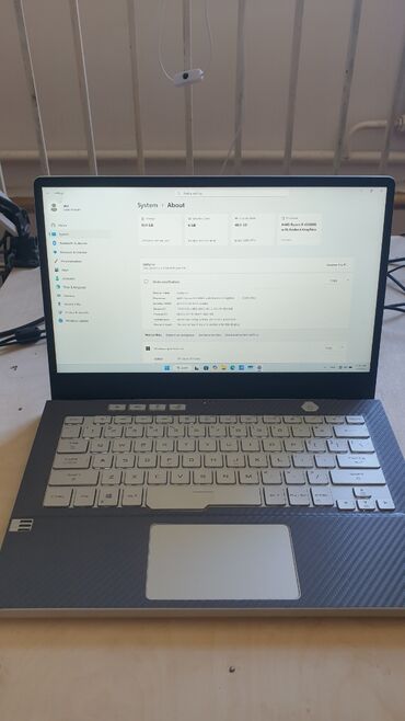 ноутбук игровой купить: Ультрабук, Asus, 48 ГБ ОЗУ, AMD Ryzen 9, 14 ", Б/у, Для несложных задач, память SSD