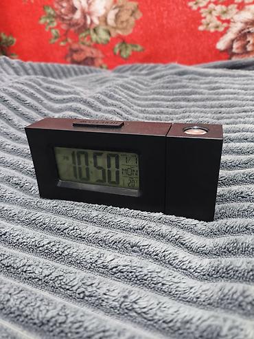 Проекционные электронные часы-будильник - Цифровой дисплей с крупными
