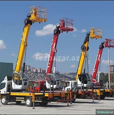 Qaldırıcı kranlar: Avtokran/avtokaldırıcı səbət (hiab tipli) icarəsi və satışı - — 1