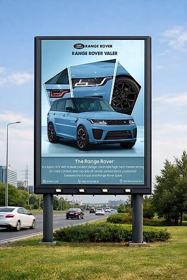 Reklam, çap: Qrafik dizayn Xidmətlərim •Logo, sosial media — 6