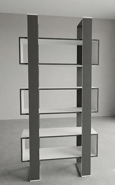 Полки, стеллажи: Книжная полка, Новый, ЛДСП, Напольная — 1