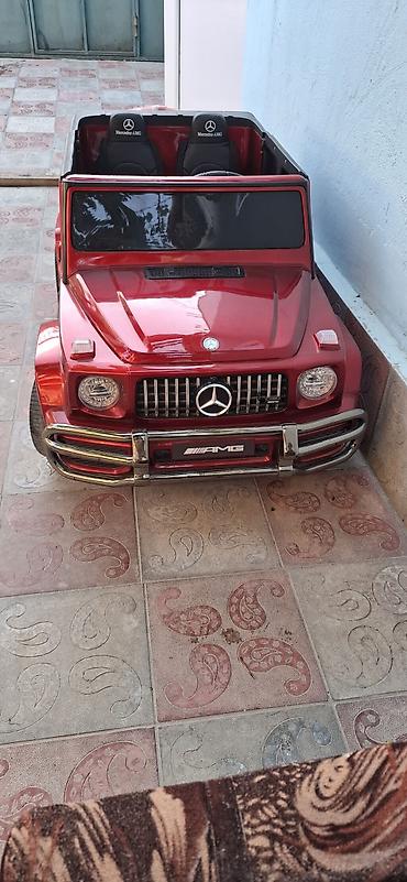 chevrolet oyuncaq maşınlar: Uşaq üçün elektrikli minik maşını – Mercedes-Benz G-Class AMG stili — 2