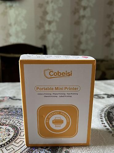 duyu aparati: C9 Portativ Mini Termal Printer Simsiz BT 200Dpi Foto Etiket və s — 3