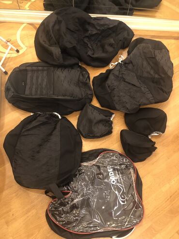 Oturacaq örtükləri: Mashin üçün bir qara rəngli chexol aksesuar dəsti. Dəstə ancaq 1 -da lalafo.az — 4 Oturacaq örtükləri: Mashin üçün bir qara rəngli chexol aksesuar dəsti. Dəstə ancaq 1 — 4