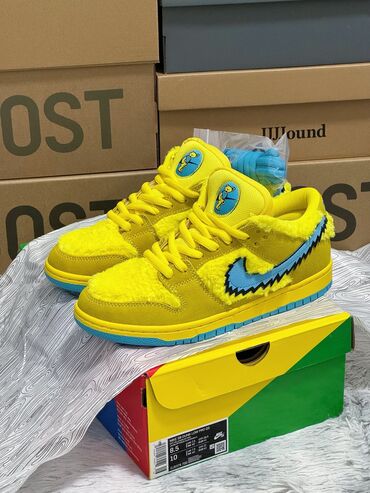 nike blazer qadın krossovkaları: Nike SB Dunk Low Grateful Dead Bears Krossovkası Unikal dizaynı və