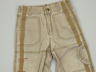 spodenki jeansowe z wysokim stanem: Krótkie spodenki, Topolino, 4-5 lat, 104/110, stan - Dobry
