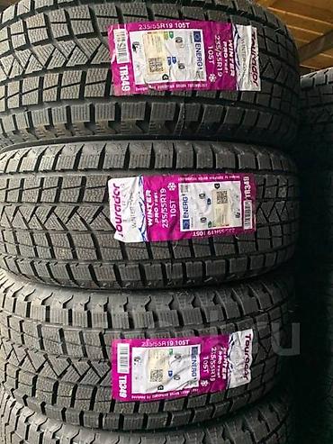 23555 r19 зима бишкек: Продаю новые зимние шины Tourador. Комплект 4шт. - Размер: 235-55-R19 — 8