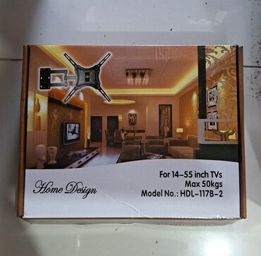 kranşteyn qiymeti: Home Design TV divar asqısı – Model: HDL-117B-2 - 14–55 düymlük
