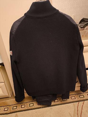 кышкы кийимдер: Куртка Moncler в комбинированном дизайне: передняя часть выполнена в — 3