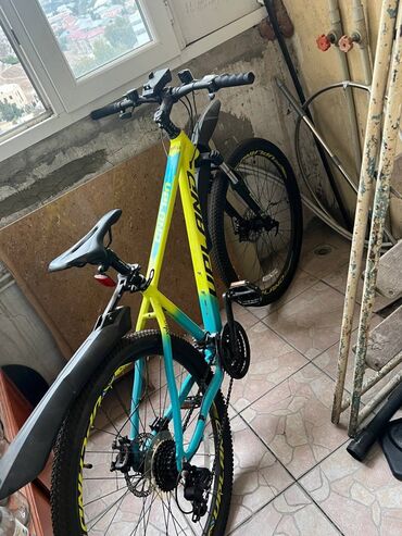 barter velosiped: İşlənmiş Dağ velosipedi 26", sürətlərin sayı: 24, Ödənişli çatdırılma, Ünvandan götürmə