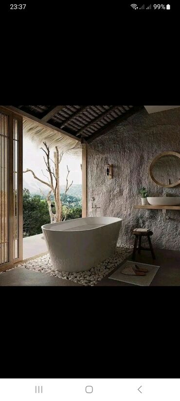 Honda: Müasir sərbəst quraşdırılan vanna küveti – minimalist dizayn və spa