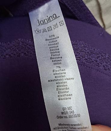 nike pro: Ljubičasti grudnjak Janina – model sa ojačanim korpama - Brend — 2