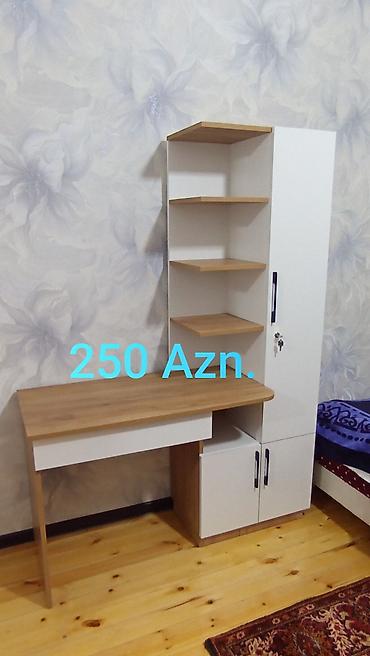 uşağ stolu: Uşaq/yeniyetmə üçün funksional yazı masası və şkaflı modul - Rəng — 4