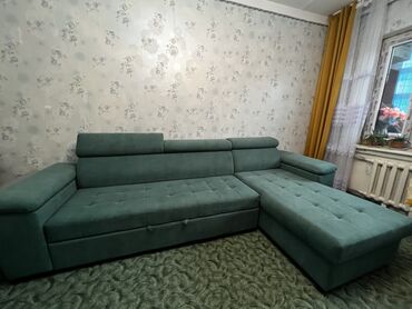 диван кровать новый: Диван-кровать, цвет - Зеленый, Новый