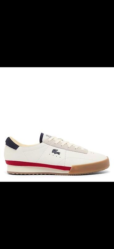 Мужские кроссовки, 42, Lacoste, Новый, цвет - Белый, Самовывоз, Платная доставка