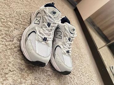 Мырзалардын бут кийими: Эркектердин кроссовкасы, 44, New Balance, Жаңы, түсү - Ак, Өзү алып кетүү — 2