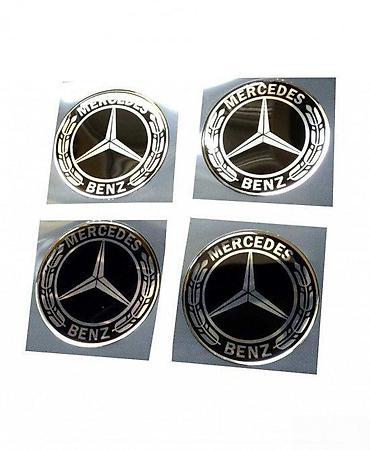 smart multimedija: Mercedes-hrom stikeri za felne-29 📌 opis: samolepljivi stikeri — 1