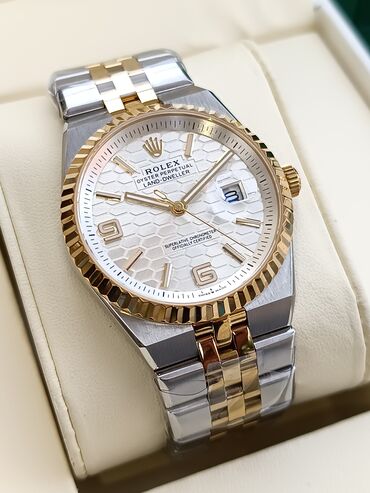 Qol saatları: Yeni, Qol saatı, Rolex, rəng - Qızılı — 7