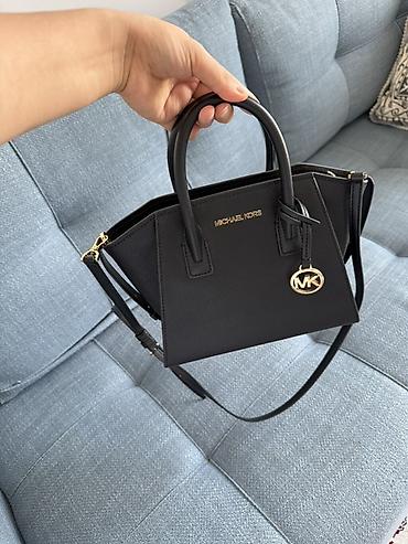 баа: Сумка Michael Kors оригинал - Цвет: черный, фурнитура — золото - Две — 6