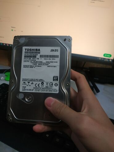Жесткие диски, переносные винчестеры: Накопитель, Toshiba, HDD, 3.5", Для ПК