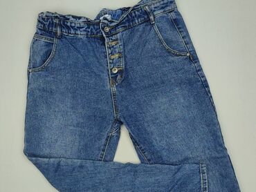 legginsy woskowane wysoki stan: SZACHOWNICA, Jeansy damskie, rozmiar 2XL