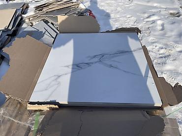 Керамогранит: Назначение: Для пола, цвет - Белый, 60x60 см — 9