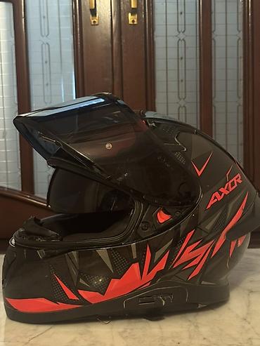 moto debilqe: AXOR tam üzlü motosiklet dəbilqəsi – “Hunter” dizaynı. - Korpus — 3