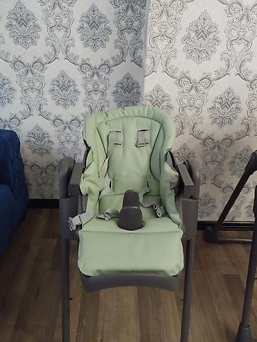 Столы для кормления: Ekiz usaq yemek stolu. Happy baby-den alinib, Italiya istehsalidir — 9