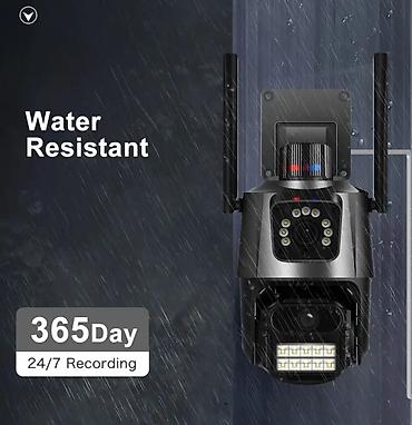 2 ci el 17 pro: Wi‑Fi 2.4GHz İki Linzalı Ağıllı Təhlükəsizlik Kamerası. - İki linza — 3