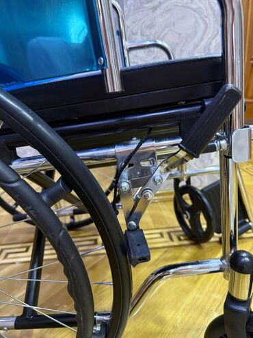 Əlil arabaları: Universal əlil arabası – polad xrom örtüklü çərçivə və rahat — 8