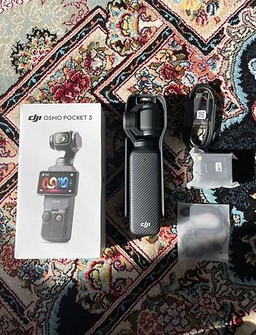 DJI Osmo Pocket 3 - карманная видеокамера со стабилизатором на 3 осях