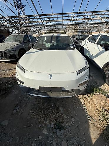 самокаь: Электромобиль Skyworth EV6 (обозначение на корме: 606), белый кузов — 1
