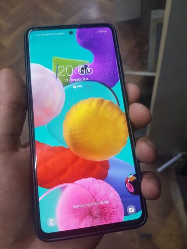 redmi note 11 ekran: Samsung Galaxy A51, rəng - Göy, İki sim kartlı