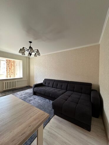 сдаю квартиру в мкр учкун: 1 бөлмө, 34 кв. м, 105-серия, 7 кабат, Евроремонт
