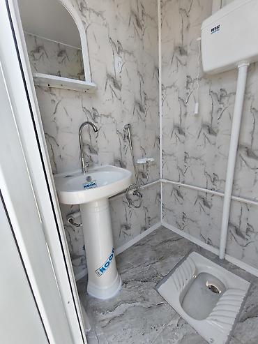 Konteynerlər: Metal karkaslı, sendviç tipli mobil sanitar blok (3 bölməli) 360 — 6