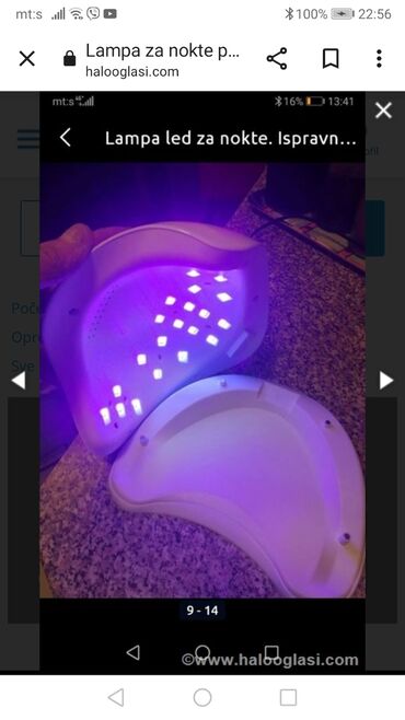 UV i LED lampe za nokte: Lampa led za nokte na dide lepa očuvana kao nova 
 Mirjevo — 6
