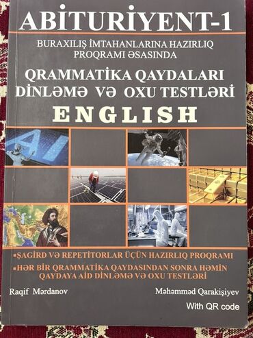 CD, DVD диски и кассеты: 1.Abituriyent-1 ingilis dili 13.50 qəp alınıb 7 azn satılır. 2.Facts