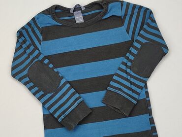 sweterek miętowy: Sweatshirt, H&M Kids, 5-6 years, 110-116 cm, condition - Satisfying