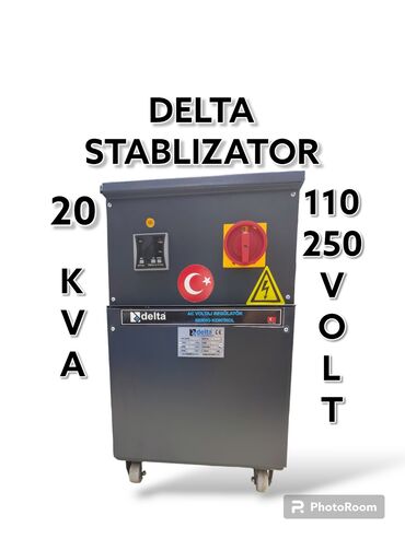 Stabilizatorlar: Yeni Ev üçün Stabilizator Delta, 1 faza, 110 V, Pulsuz çatdırılma, Rayonlara çatdırılma, Zəmanətli