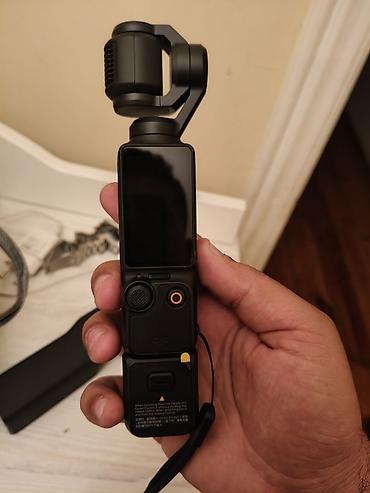 Videokameralar: DJI Pocket 2 Creator üçün portativ 3 oxlu stabilizator kamera seti — 4