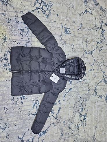 Утепленные жилеты: Пуховая жилетка Moncler, темно‑синяя/черная - Утеплитель: натуральный — 11
