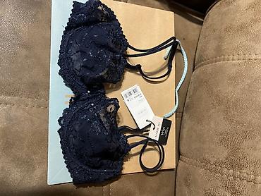 Büstqalterlər: Marie Jo Jane Half Padded Balcony Bra – Velvet Blue - Model: Jane — 4