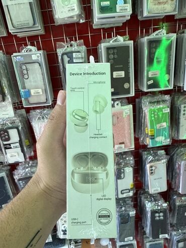 Микрофоны: Беспроводные (Bluetooth) Наушники, Hoco, цвет - Бежевый