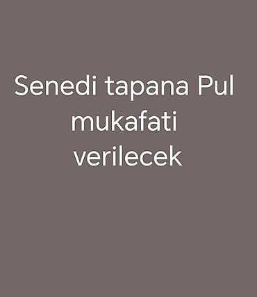 ucuz sac: Elan: İtirilmiş sənəd axtarışı – tapana pul mükafatı Kia. Rio gumusu — 1