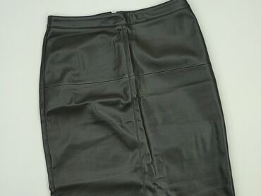 czarne bluzki damskie: Spódnica, Mango, L, stan - Idealny